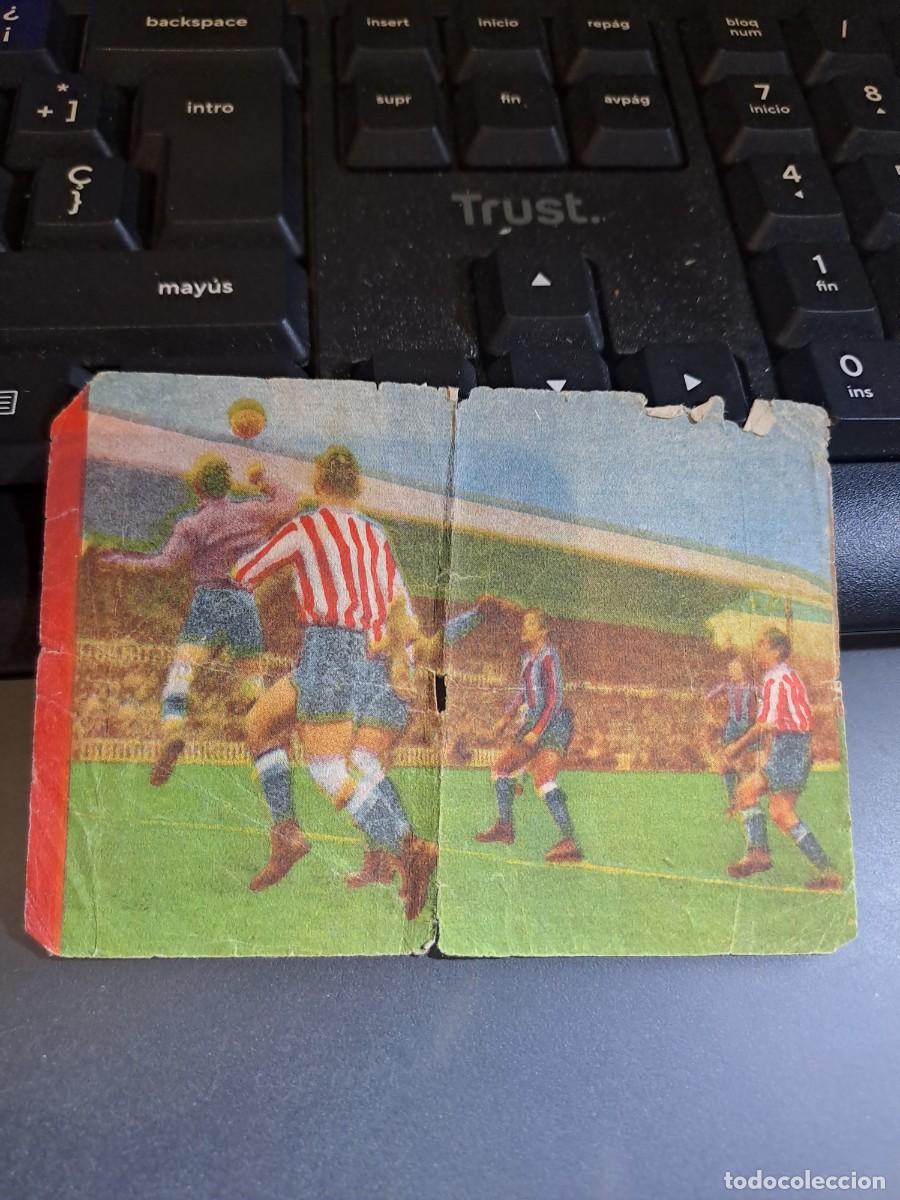 Coleccionismo Cromos antiguos: CROMO EIZAGUIRRE 3 VALENCIA LIGA 1944 1945 44 45 VENCEDOR BRUGERA NUNCA PEGADO