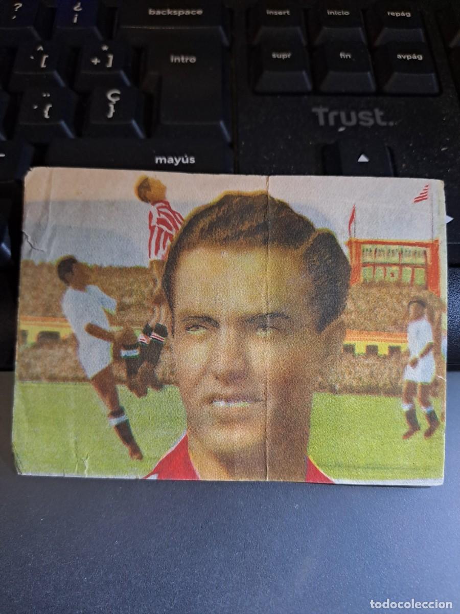 Coleccionismo Cromos antiguos: CROMO CAMPOS 2 ATLETICO MADRID ATLETICO AVIACION LIGA 1944 1945 44 45 VENCEDOR BRUGERA NUNCA PEGADO