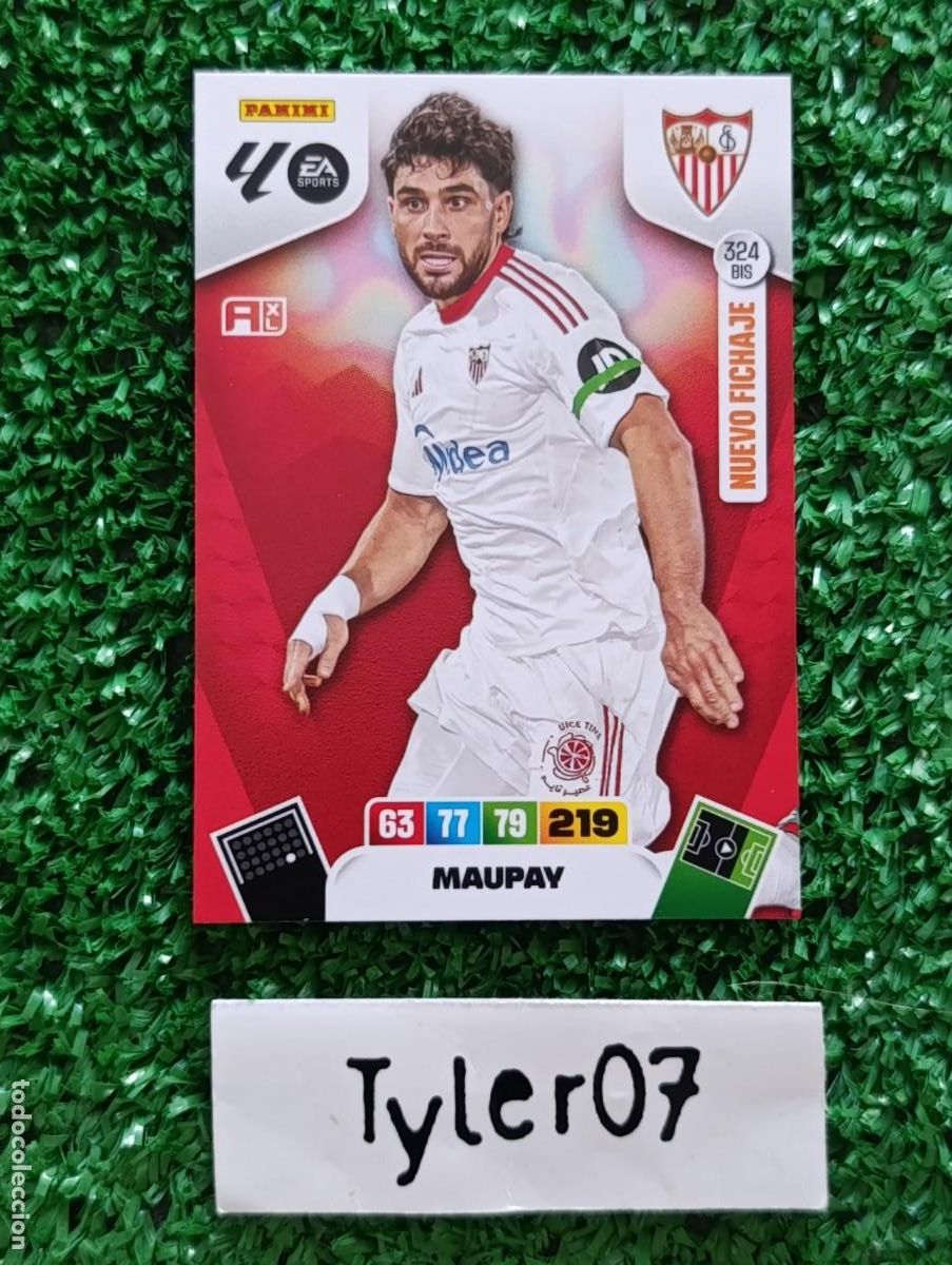 Coleccionismo Cromos antiguos: MAUPAY SEVILLA 324 BIS NUEVO FICHAJE ADRENALYN XL 2025 2026 25 26