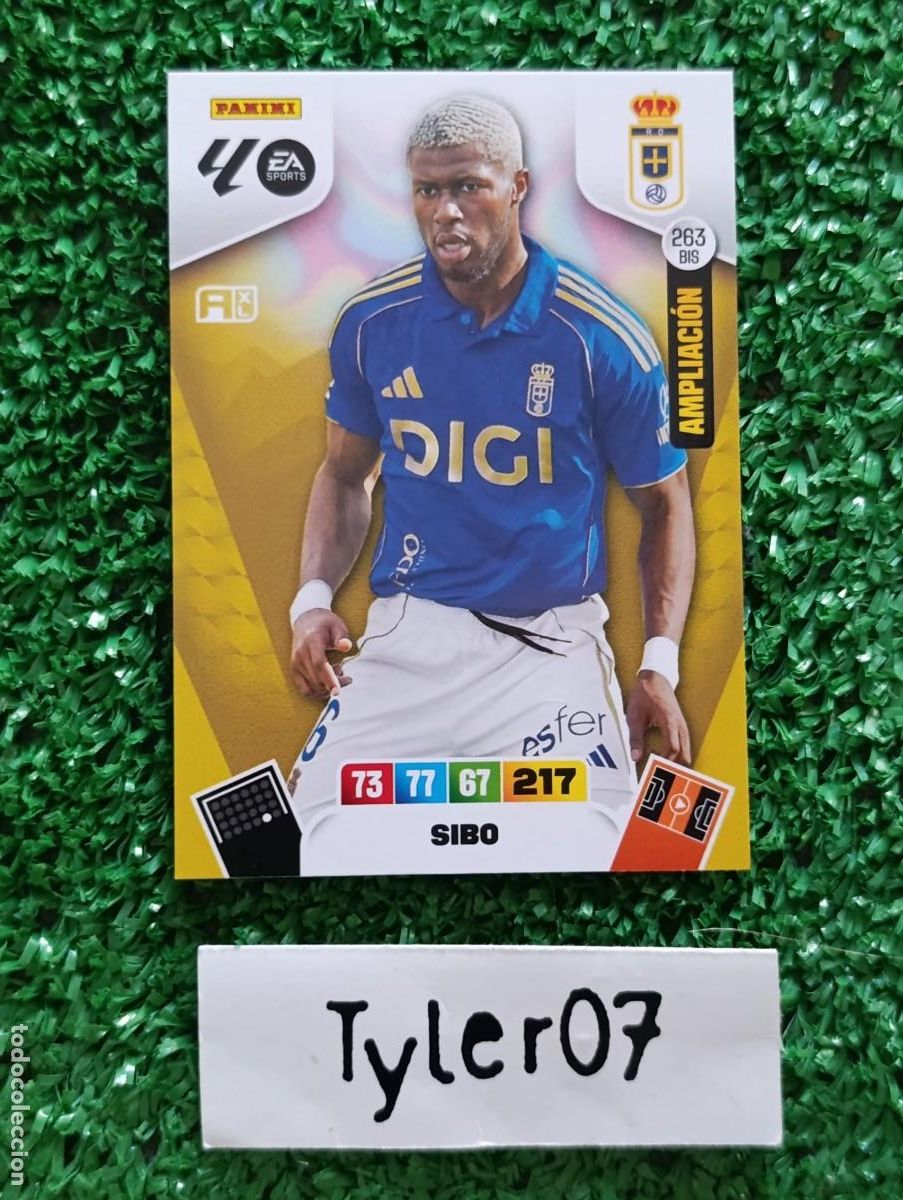 Coleccionismo Cromos antiguos: SIBO OVIEDO 263 BIS AMPLIACION ADRENALYN XL 2025 2026 25 26