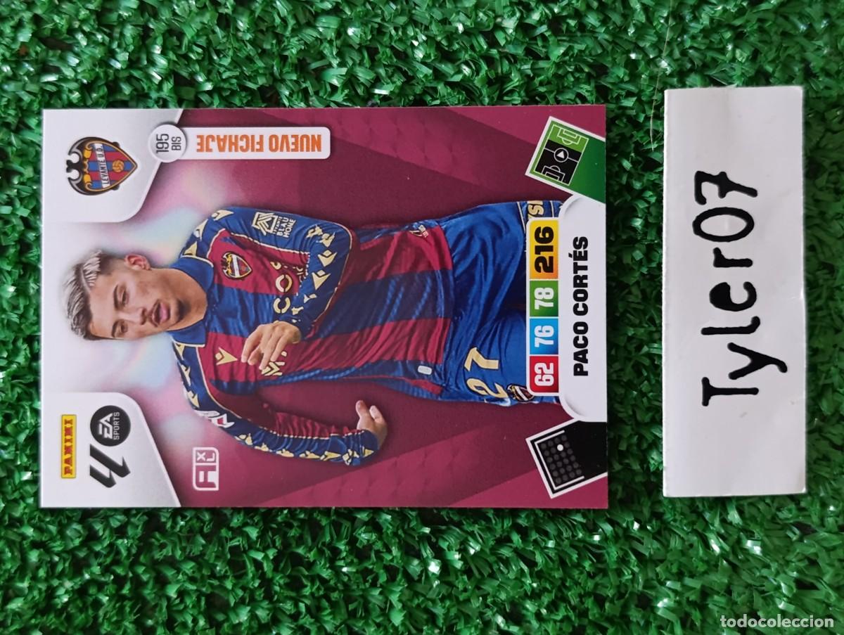 Coleccionismo Cromos antiguos: PACO CORTES LEVANTE 195 BIS NUEVO FICHAJE ADRENALYN XL 2025 2026 25 26