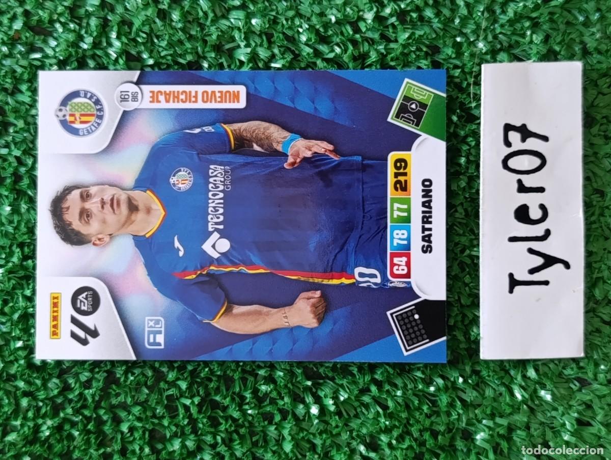 Coleccionismo Cromos antiguos: SATRIANO GETAFE 161 BIS NUEVO FICHAJE ADRENALYN XL 2025 2026 25 26