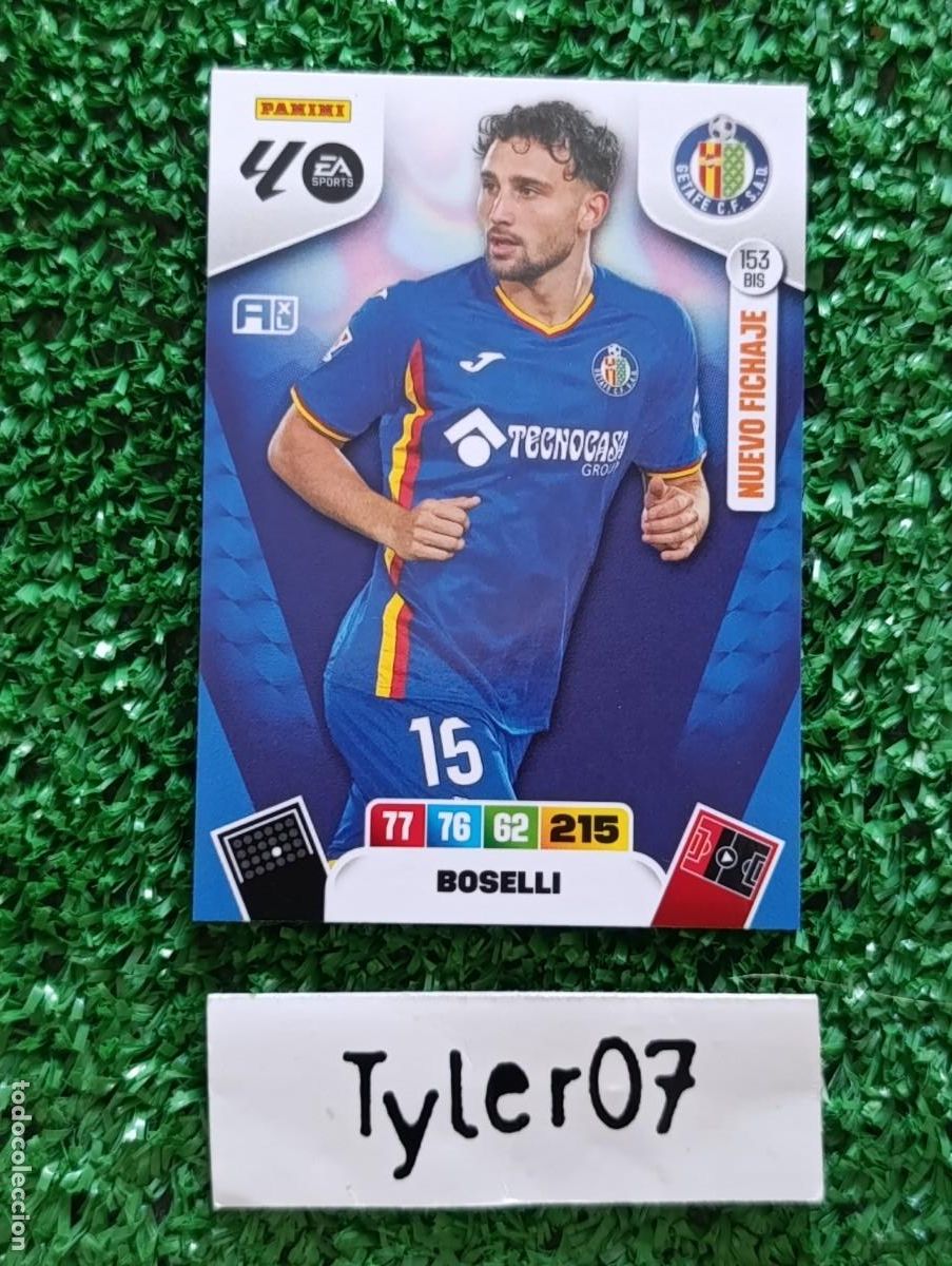 Coleccionismo Cromos antiguos: BOSELLI GETAFE 153 BIS NUEVO FICHAJE ADRENALYN XL 2025 2026 25 26