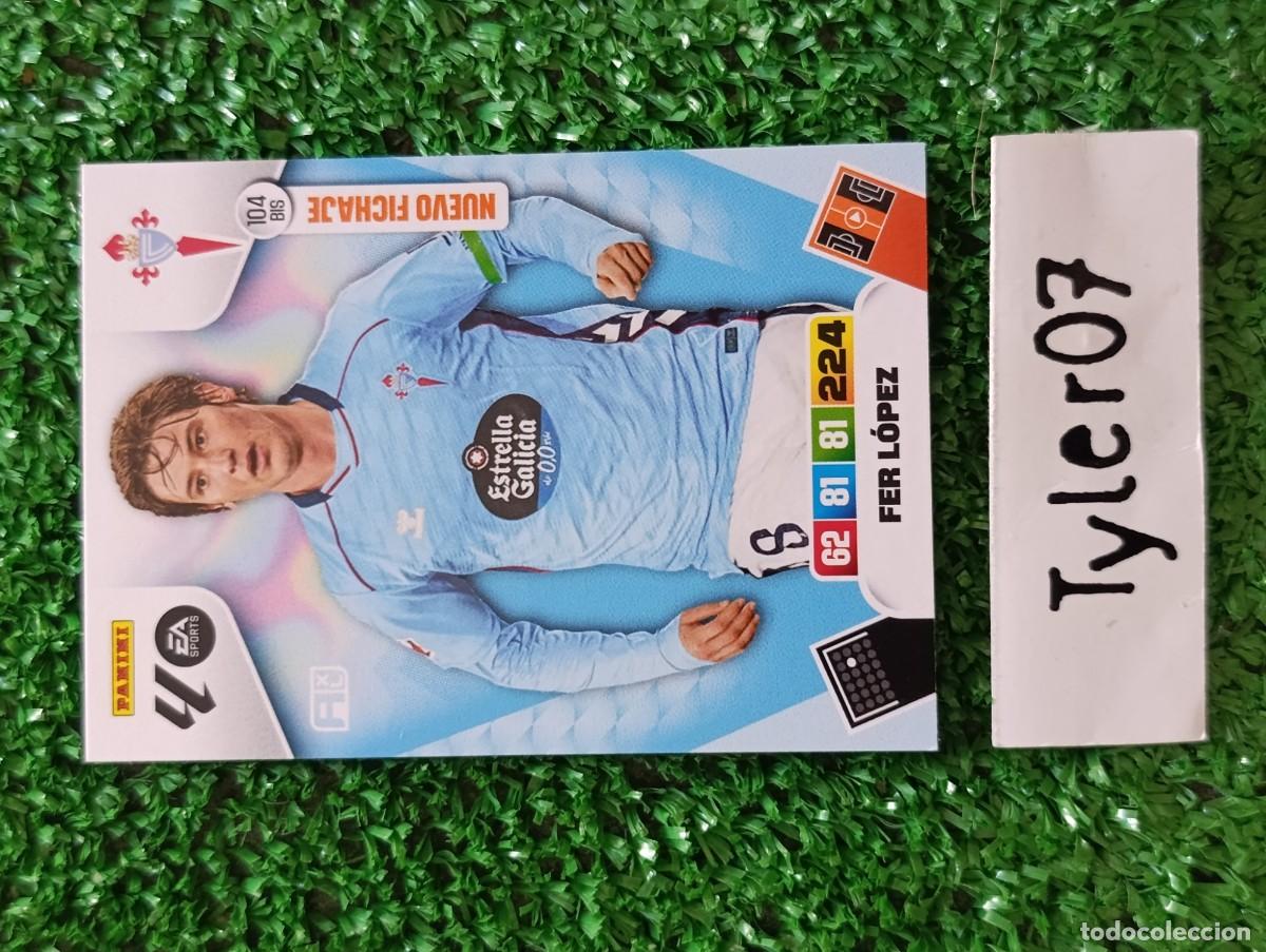 Coleccionismo Cromos antiguos: FER LOPEZ CELTA 104 BIS NUEVO FICHAJE ADRENALYN XL 2025 2026 25 26