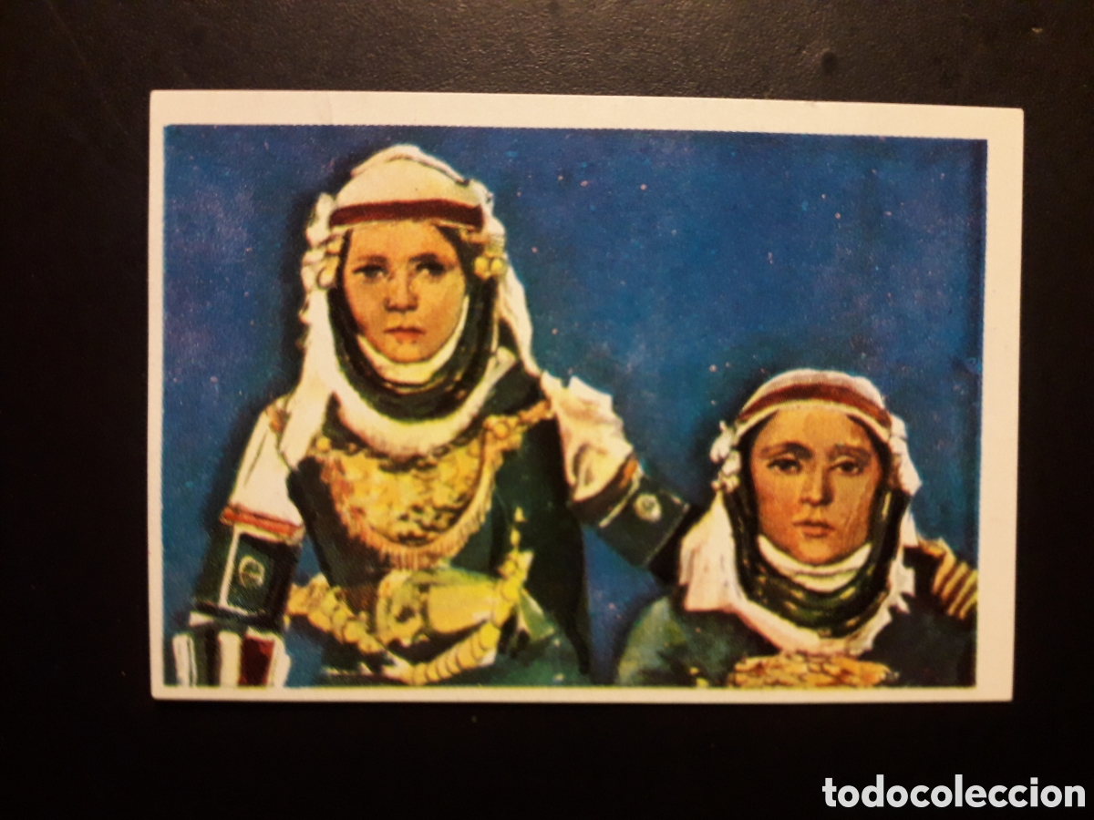 Coleccionismo Cromos antiguos: TRAJES T&Iacute;PICOS DIN&Aacute;RICOS RAZAS HUMANAS N&deg; 113 CHOCOLATES ELGORRIAGA 1968 SIN PEGAR, PEDIDO M&Iacute;NIMO 3&euro;