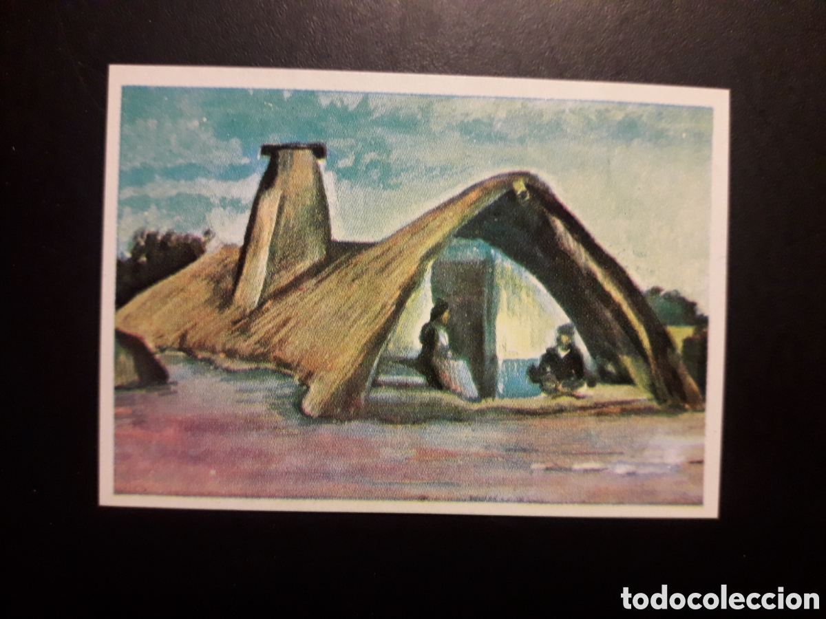 Coleccionismo Cromos antiguos: CASAS RUMANAS RAZAS HUMANAS N&deg; 118 CHOCOLATES ELGORRIAGA 1968 SIN PEGAR, PEDIDO M&Iacute;NIMO 3&euro;