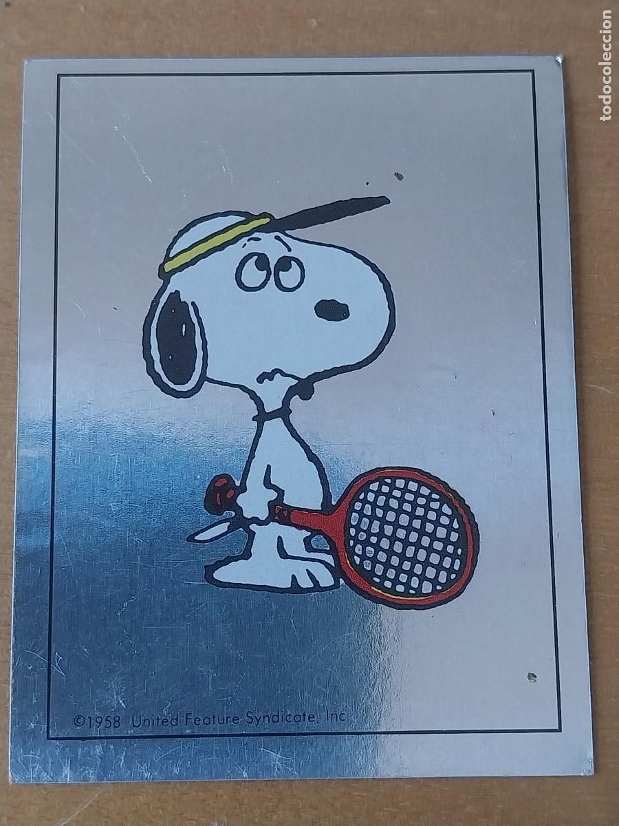 Coleccionismo Cromos antiguos: SNOOPY I LOVE PANINI 1987 CROMO 192 BRILLANTE SIN PEGAR NUNCA ORIGINAL VINTAGE