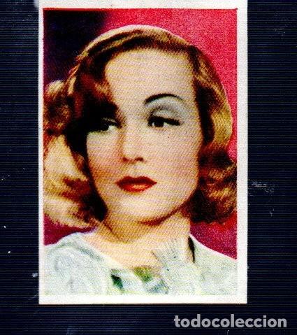 Coleccionismo Cromos antiguos: CROMO CINE FOTO EDITORIAL BRUGUERA HOJA J- 1 A N&ordm; 11 CAROLE LOMBARD DEL A&Ntilde;O 43