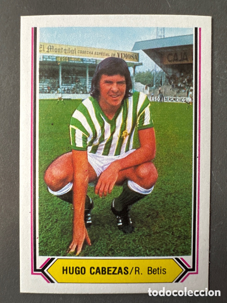 Coleccionismo Cromos antiguos: CROMO LIGA ESTE 80 81 HUGO CABEZAS BETIS. NUNCA PEGADO