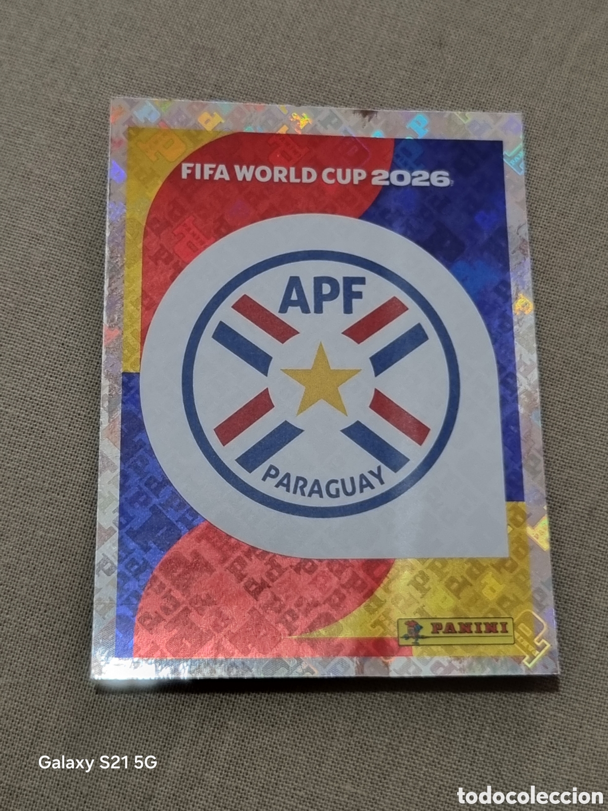 Coleccionismo Cromos antiguos: 1 - ESCUDO PARAGUAY FIFA WORLD CUP 2026