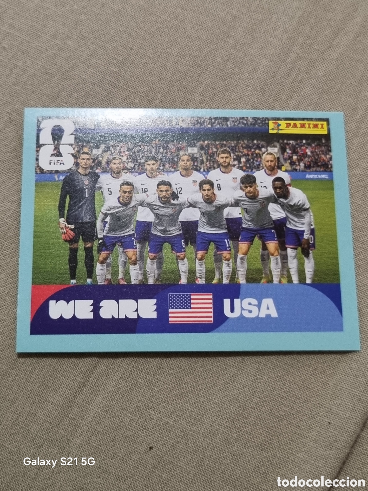 Coleccionismo Cromos antiguos: 13 - ALINEACI&Oacute;N ESTADOS UNIDOS FIFA WORLD CUP 2026