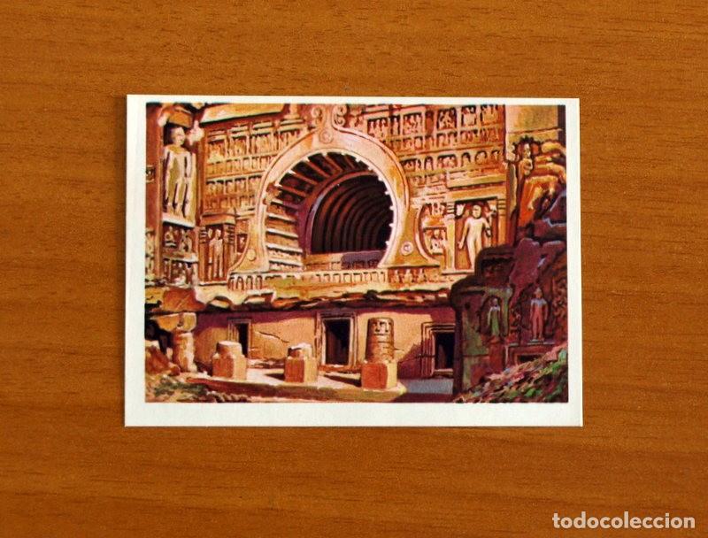 Coleccionismo Cromos antiguos: El M&aacute;s y el Menos -N&ordm; 118 Templo de Ajanta -Editorial Ruiz Romero A&ntilde;o 1975 -Cromo Nunca Pegado