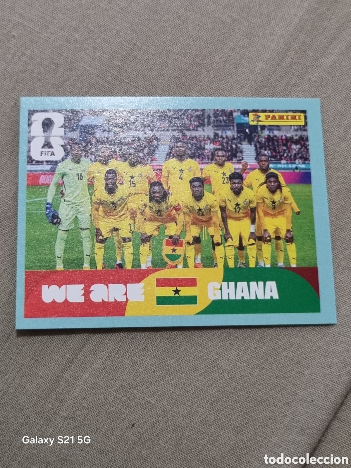 Coleccionismo Cromos antiguos: 13 - ALINEACI&Oacute;N GHANA FIFA WORLD CUP 2026