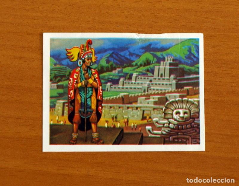 Coleccionismo Cromos antiguos: El M&aacute;s y el Menos -N&ordm; 120 Templos Incas -Editorial Ruiz Romero A&ntilde;o 1975 -Cromo Nunca Pegado