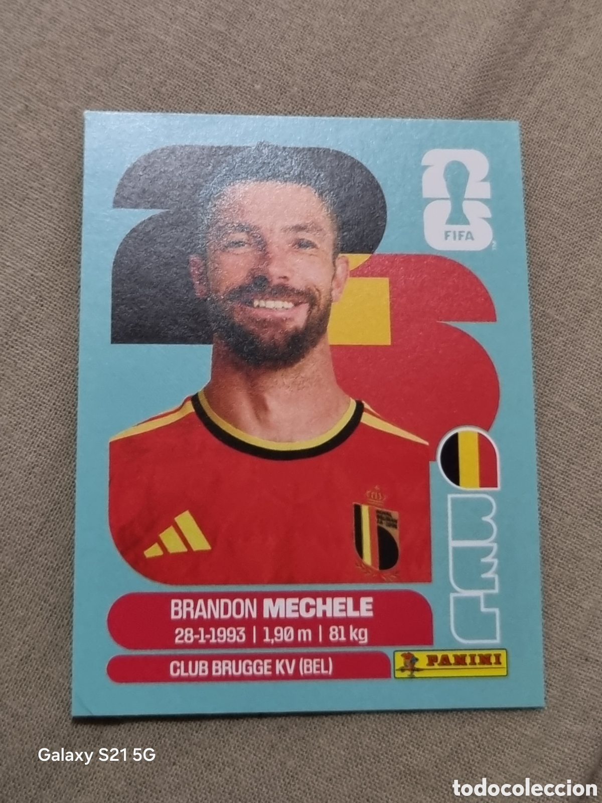 Coleccionismo Cromos antiguos: 6 - MECHELE , B&Eacute;LGICA FIFA WORLD CUP 2026
