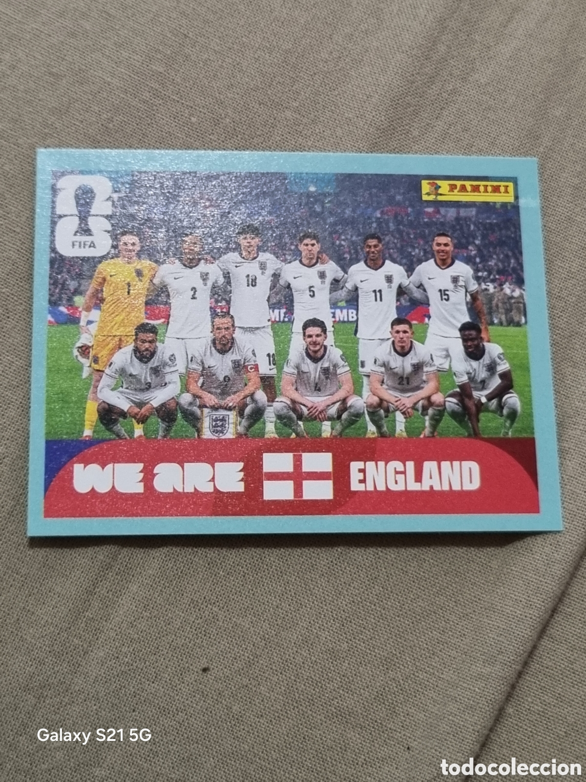 Coleccionismo Cromos antiguos: 13 - ALINEACI&Oacute;N INGLATERRA FIFA WORLD CUP 2026