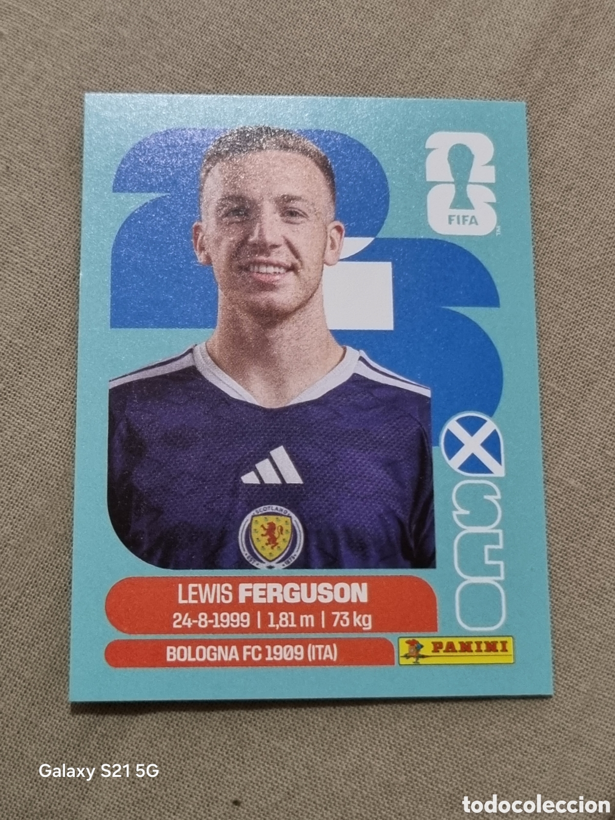 Coleccionismo Cromos antiguos: 14 - FERGUSON , ESCOCIA FIFA WORLD CUP 2026