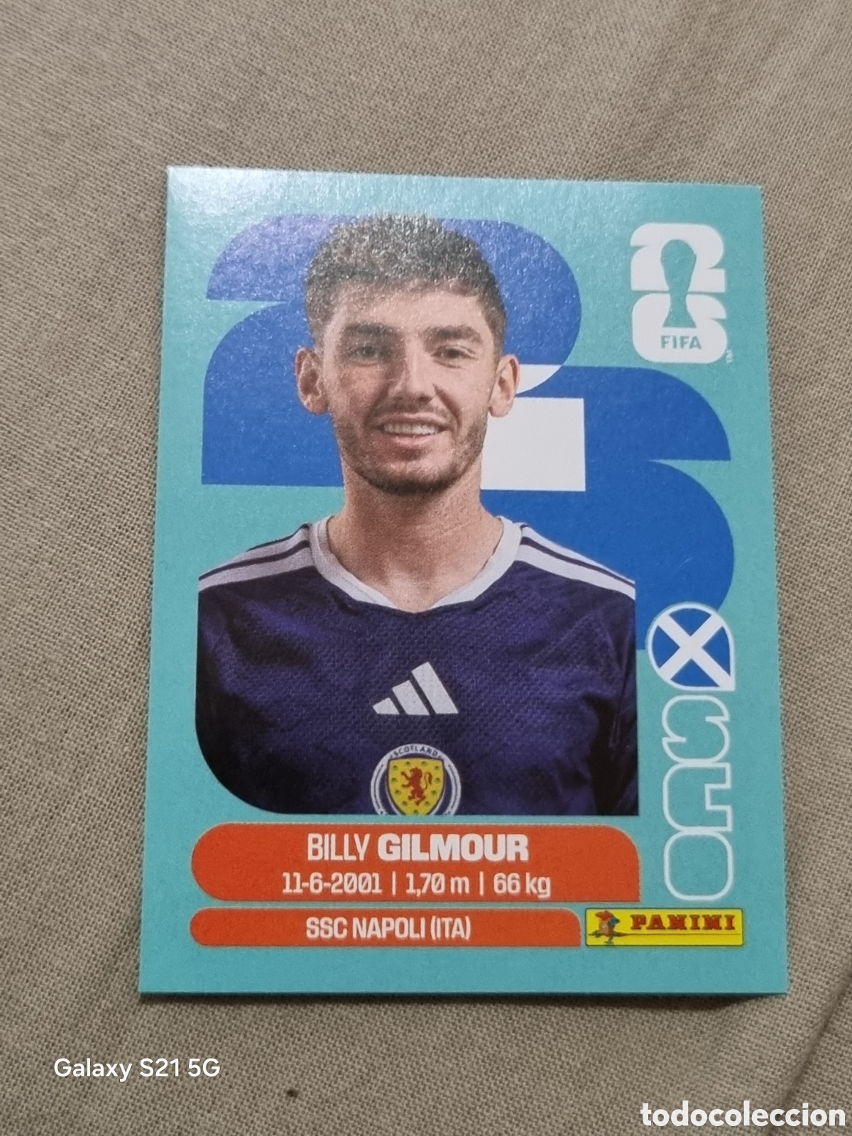 Coleccionismo Cromos antiguos: 12 - GILMOUR , ESCOCIA FIFA WORLD CUP 2026