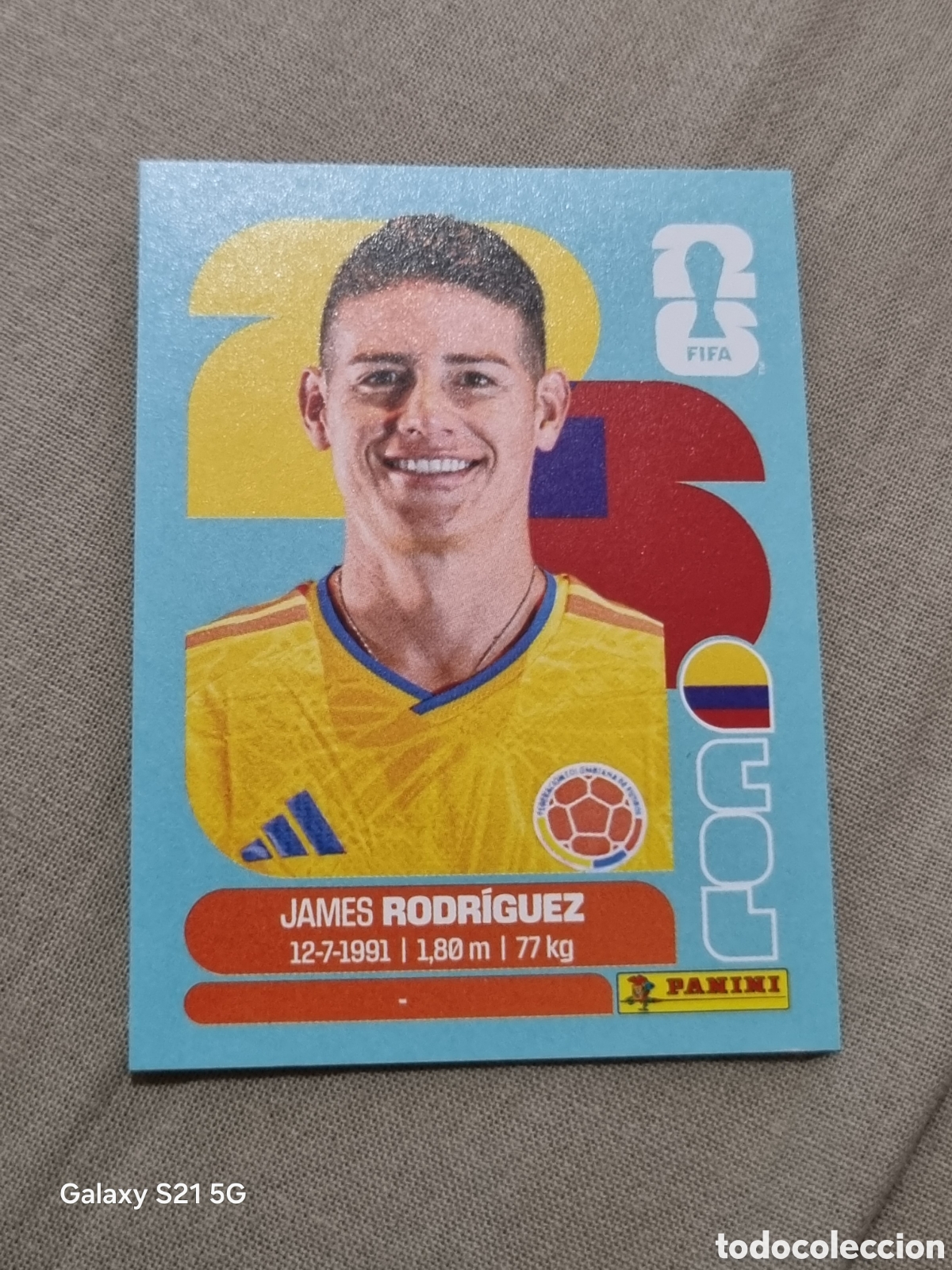 Coleccionismo Cromos antiguos: 14 - RODR&Iacute;GUEZ, COLOMBIA FIFA WORLD CUP 2026
