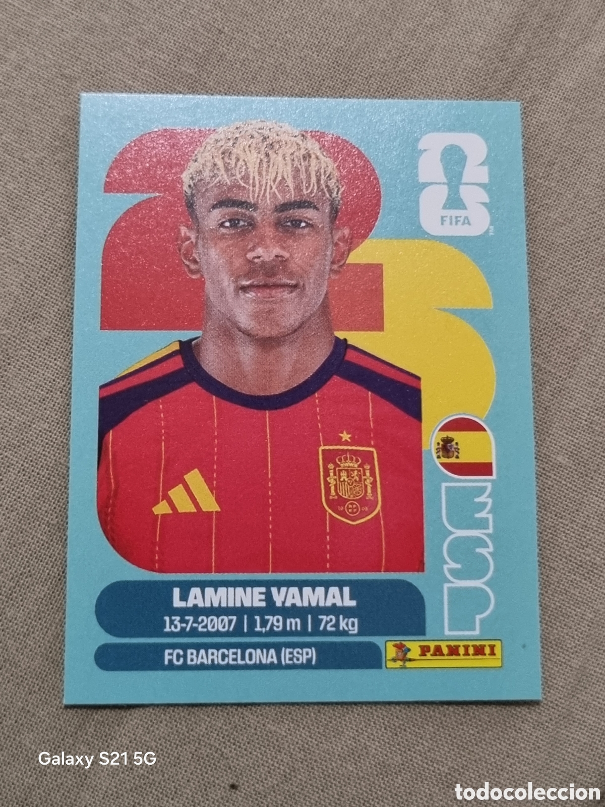 Coleccionismo Cromos antiguos: 15 - LAMINE YAMAL, ESPA&Ntilde;A FIFA WORLD CUP 2026