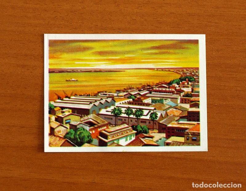 Coleccionismo Cromos antiguos: El M&aacute;s y el Menos -N&ordm; 143 Ciudad sobre el Ecuador-Editorial Ruiz Romero A&ntilde;o 1975 -Cromo Nunca Pegado
