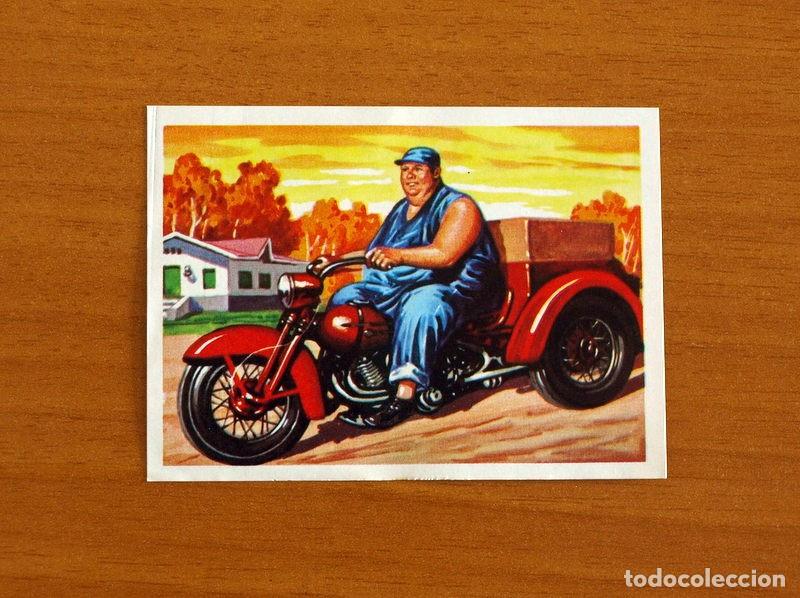 Coleccionismo Cromos antiguos: El M&aacute;s y el Menos -N&ordm; 182 Hombre m&aacute;s Grueso -Editorial Ruiz Romero A&ntilde;o 1975 -Cromo Nunca Pegado