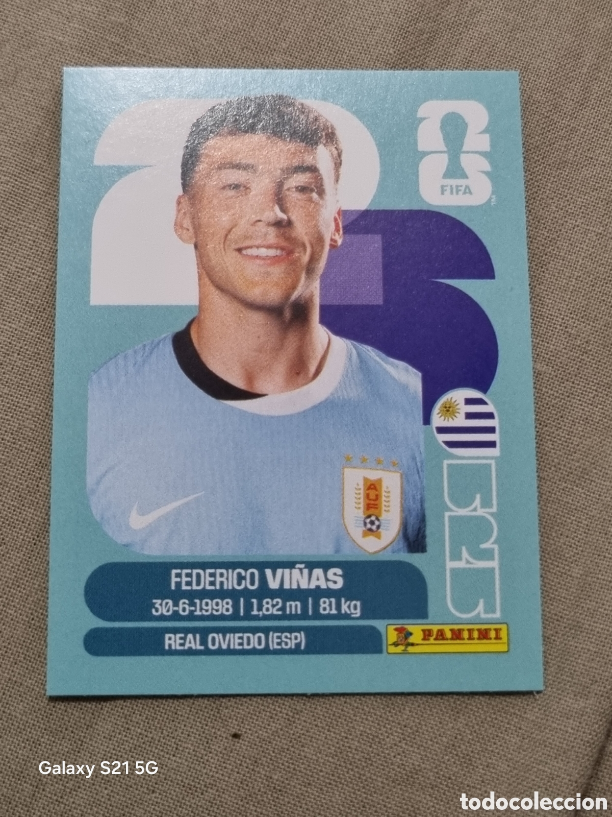 Coleccionismo Cromos antiguos: 18 - VI&Ntilde;AS, URUGUAY FIFA WORLD CUP 2026
