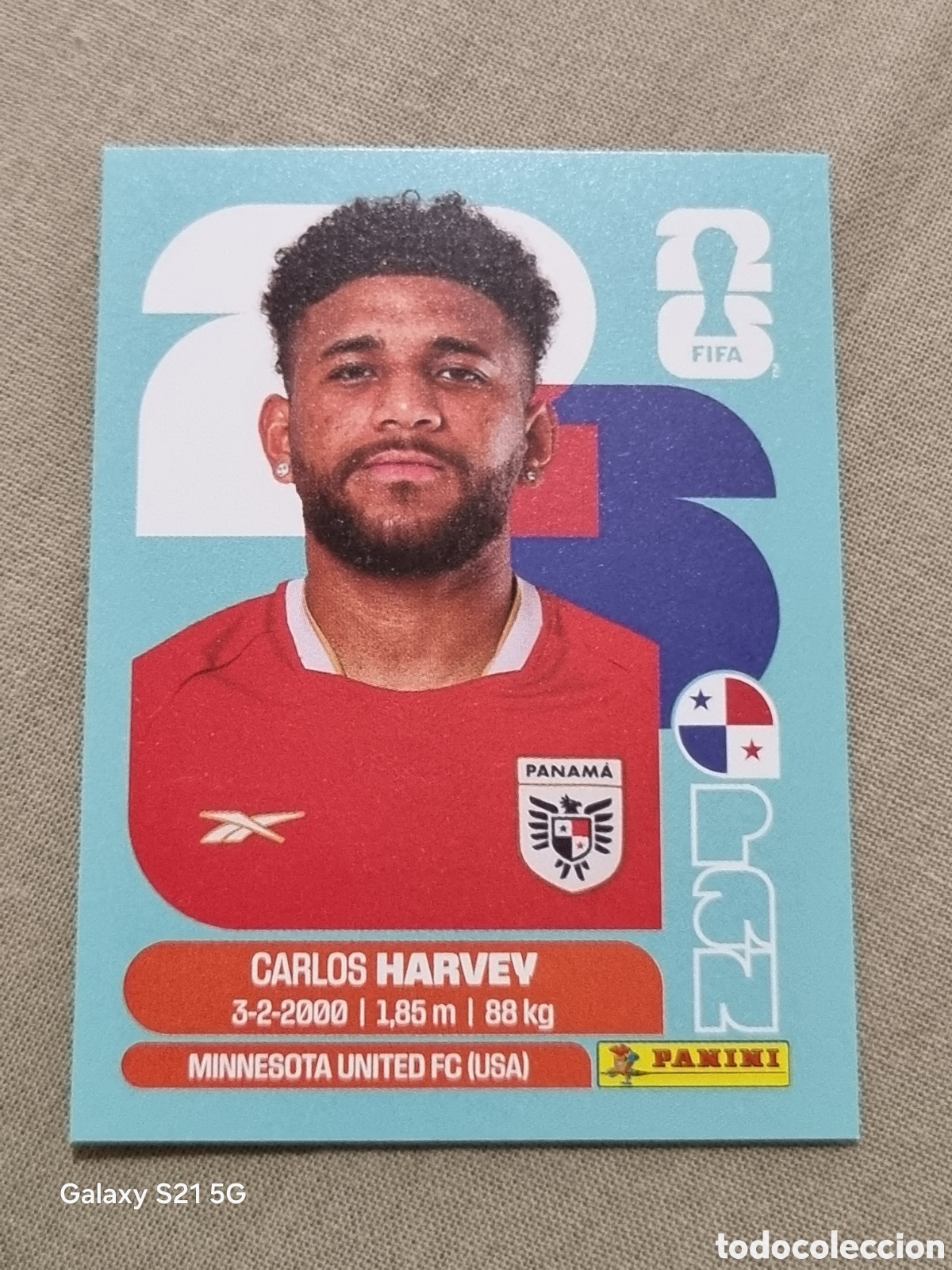Coleccionismo Cromos antiguos: 15 - HARVEY , PANAM&Aacute; FIFA WORLD CUP 2026