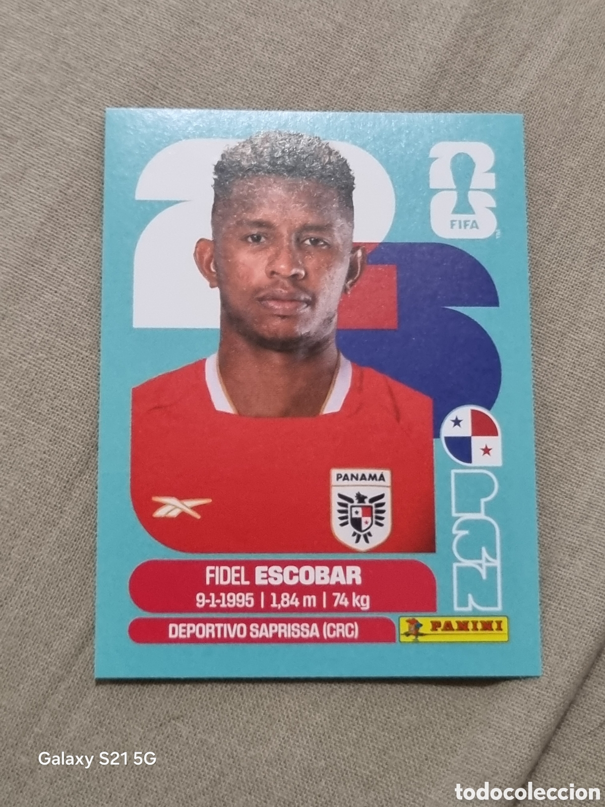 Coleccionismo Cromos antiguos: 4 - ESCOBAR, PANAM&Aacute; FIFA WORLD CUP 2026