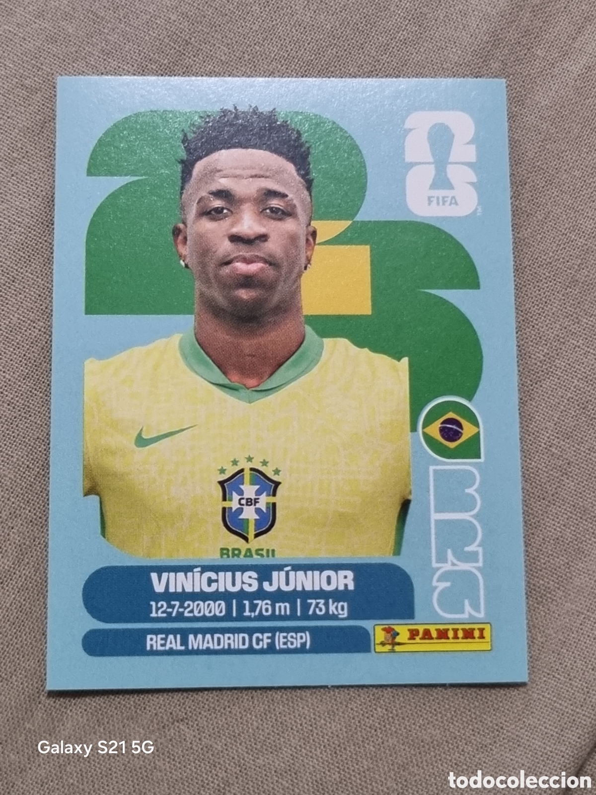 Coleccionismo Cromos antiguos: 14 - VINICIUS, BRASIL FIFA WORLD CUP 2026