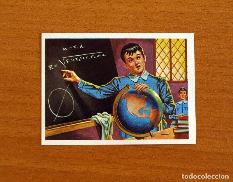 Coleccionismo Cromos antiguos: El M&aacute;s y el Menos-N&ordm; 202 F&iacute;sico Menor de Diez A&ntilde;os-Editorial Ruiz Romero A&ntilde;o 1975-Cromo Nunca Pegado