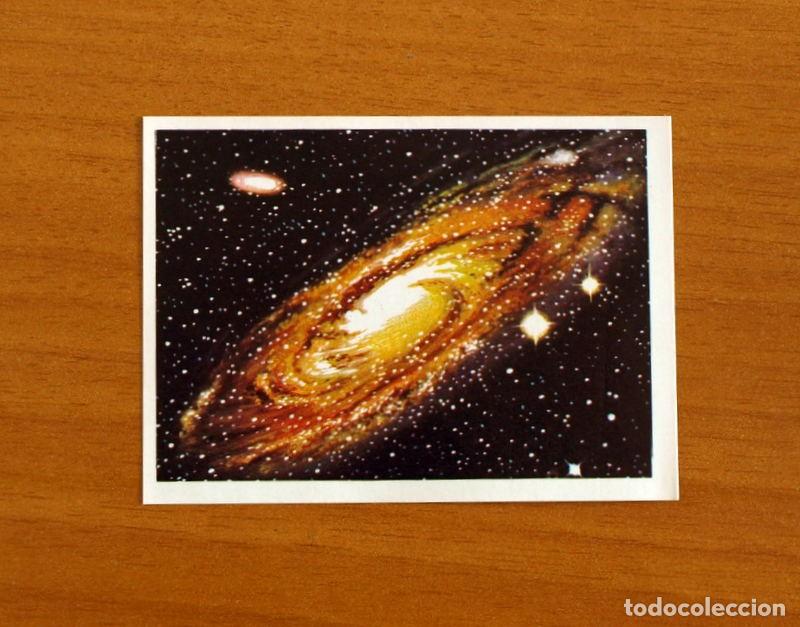 Coleccionismo Cromos antiguos: El M&aacute;s y el Menos-N&ordm; 214 Galaxia de Andromeda -Editorial Ruiz Romero A&ntilde;o 1975-Cromo Nunca Pegado