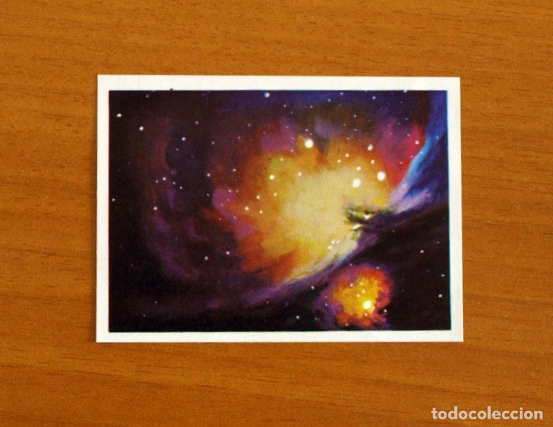 Coleccionismo Cromos antiguos: El M&aacute;s y el Menos -N&ordm; 218 Nebulosa de Orion -Editorial Ruiz Romero A&ntilde;o 1975 -Cromo Nunca Pegado