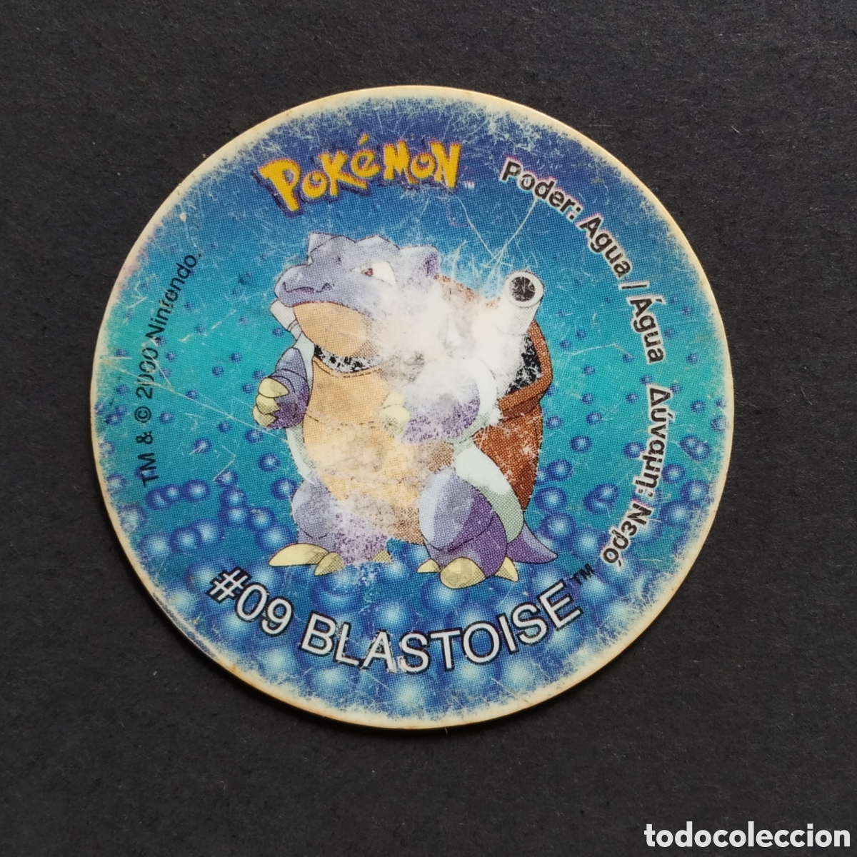Coleccionismo Cromos antiguos: TAZO - N&ordm; 057 - #09 BLASTOISE - POKEMON TAZO 2 - MATUTANO - A&Ntilde;O 2000