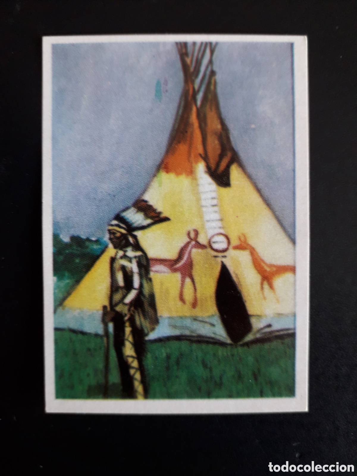 Coleccionismo Cromos antiguos: TIPIS INDIOS, RAZAS HUMANAS N&deg; 189 CHOCOLATES ELGORRIAGA 1968 SIN PEGAR, PEDIDO M&Iacute;NIMO 3&euro;