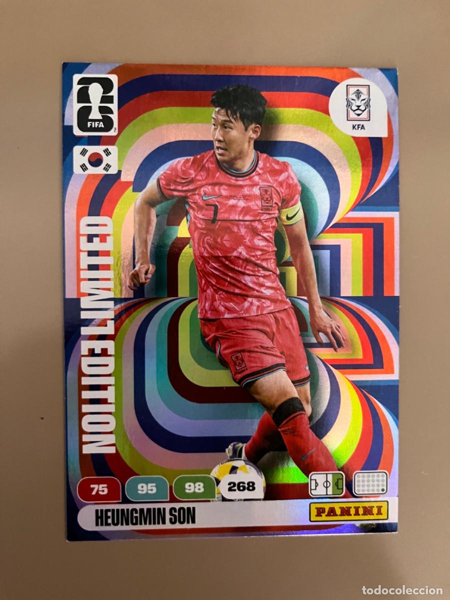 Coleccionismo Cromos antiguos: Heungmin son korea limited edition xxl adrenalyn world cup mundial 2026