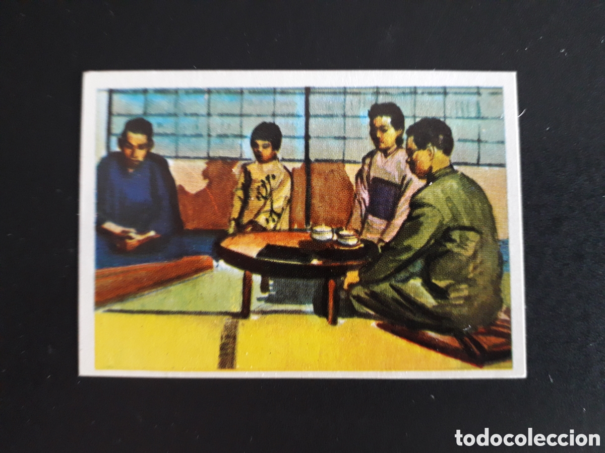 Coleccionismo Cromos antiguos: CASA JAPONESA, RAZAS HUMANAS N&deg; 63 CHOCOLATES ELGORRIAGA 1968 SIN PEGAR, LEER PEDIDO M&Iacute;NIMO 3&euro;