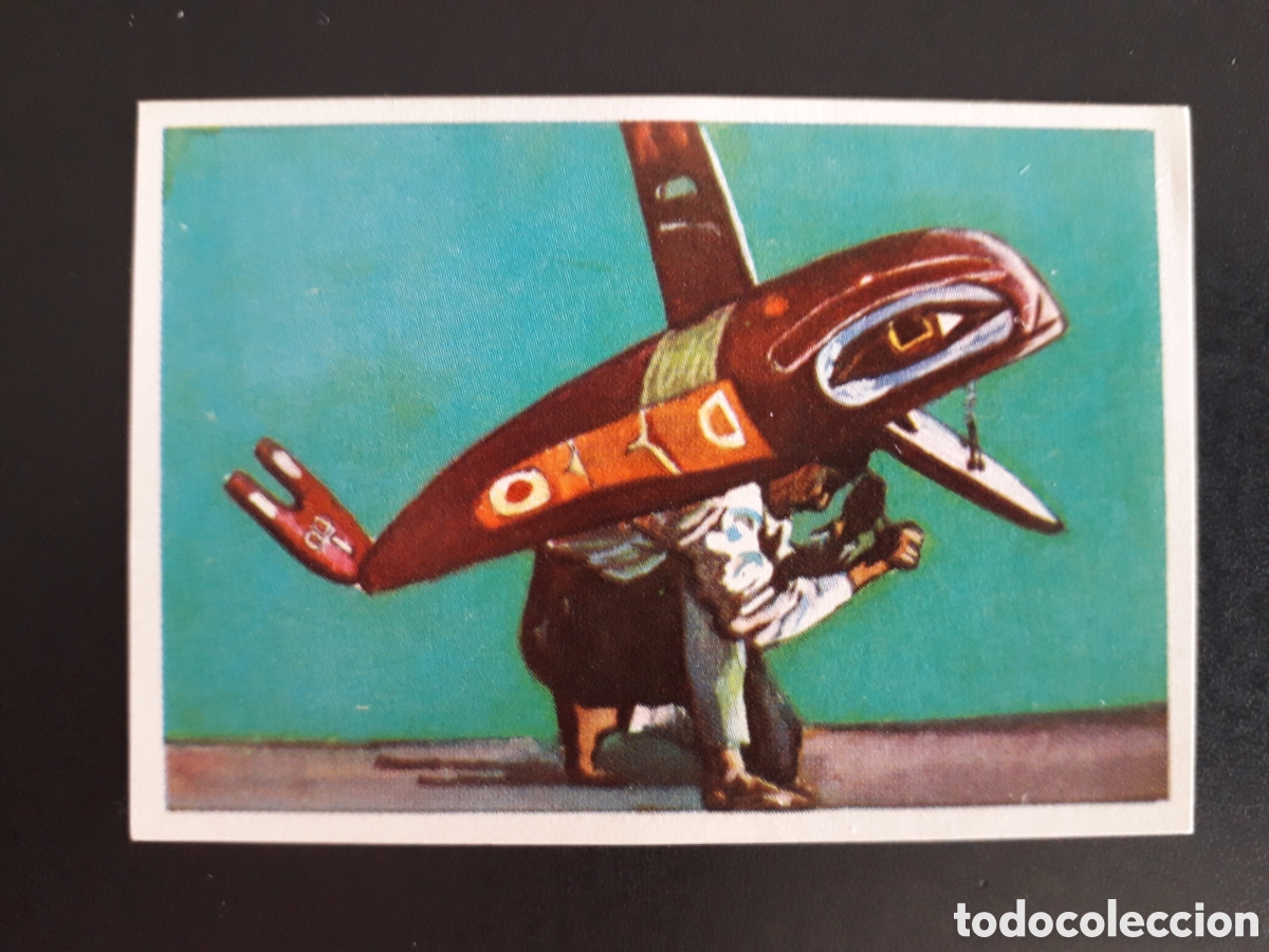 Coleccionismo Cromos antiguos: M&Aacute;SCARAS, RAZAS HUMANAS N&deg; 190 CHOCOLATES ELGORRIAGA 1968 SIN PEGAR, PEDIDO M&Iacute;NIMO 3&euro;