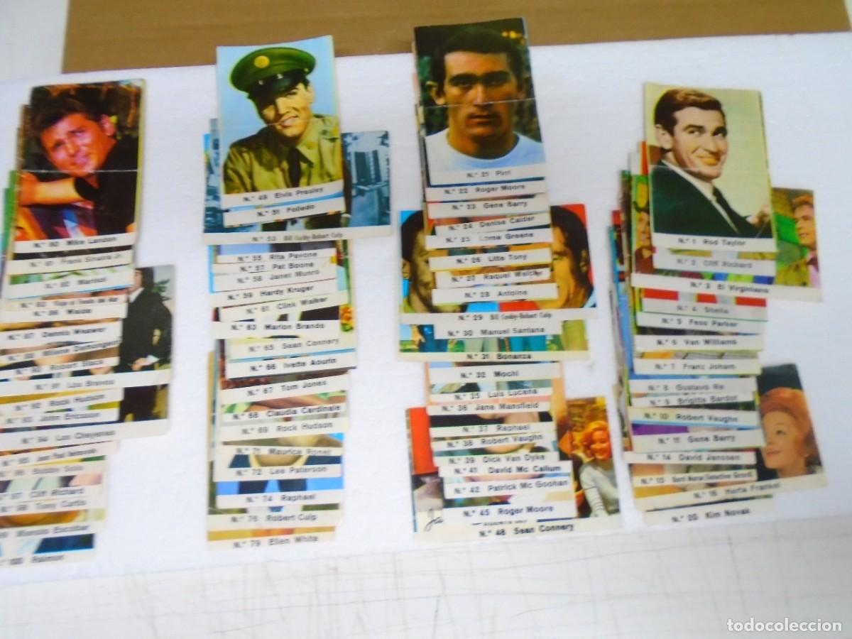 Coleccionismo Cromos antiguos: CROMOS/PIPAS SON SANCHEZ,A&Ntilde;OS 60/LOTE DE 73 NUMEROS DIFERENTES, VER FOTOS.