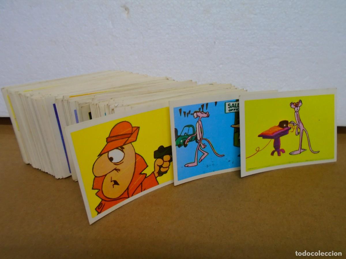 Coleccionismo Cromos antiguos: CROMOS/LA PANTERA ROSA Y EL INSPECTOR /EDIT.FHER,1972/LOTE DE 220 CROMOS,NUNCA PEGADOS.