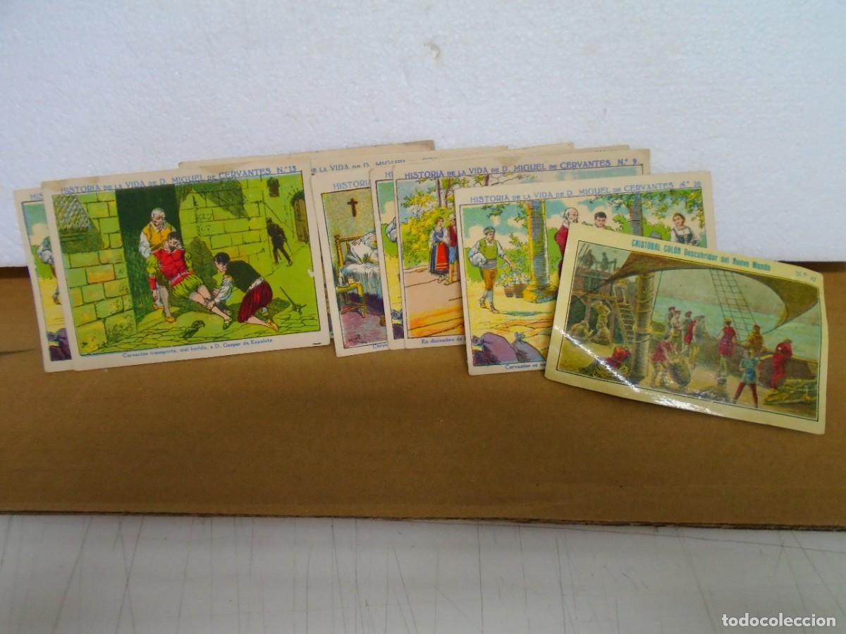 Coleccionismo Cromos antiguos: CROMOS/CHOCOLATES ITRO DE BENICARLO(CASTELLON)/LOTE DE 10 CROMOS.