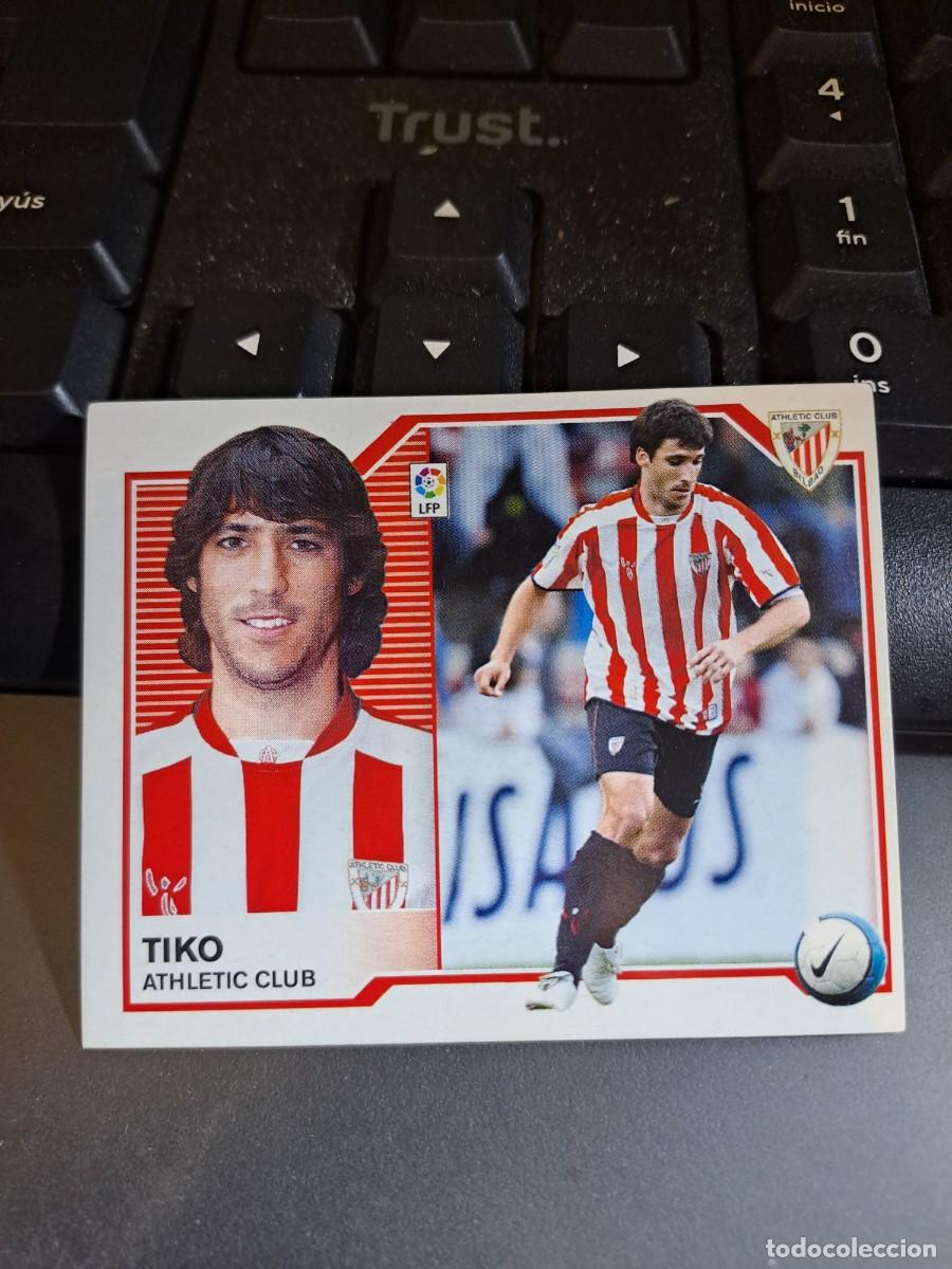 Coleccionismo Cromos antiguos: CROMO TIKO ATHLETIC CLUB DE BILBAO LIGA 2007 2008 07 08 ESTE PANINI NUNCA PEGADO