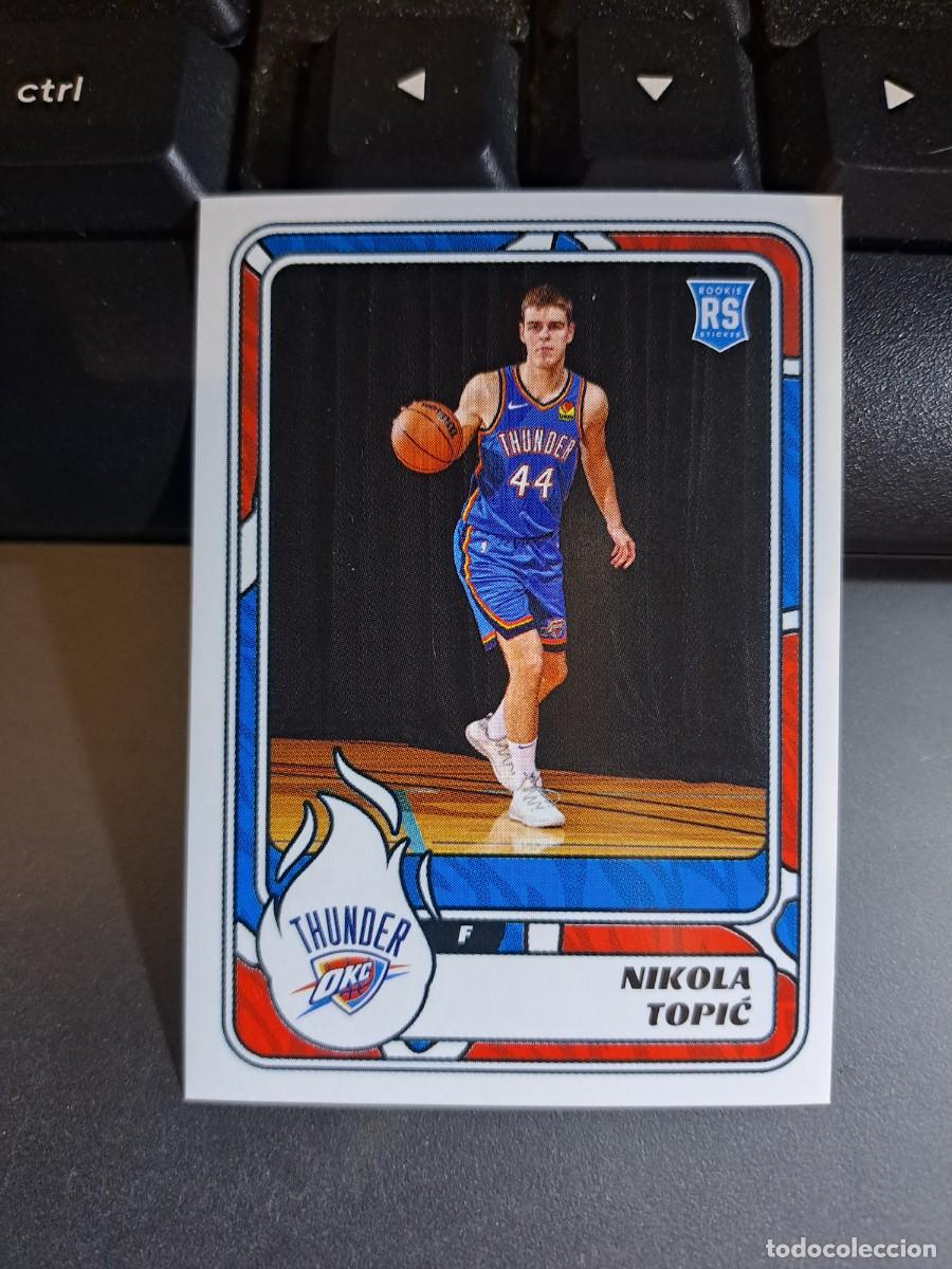 Coleccionismo Cromos antiguos: CROMO NIKOLA TOPIC 419 OKLAHOMA THUNDER USA LIGA NBA 2024 2025 24 25 PANINI NUNCA PEGADO