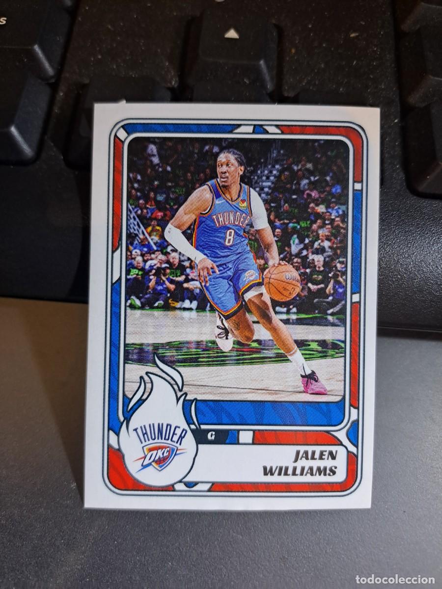 Coleccionismo Cromos antiguos: CROMO JALEN WILLIAMS 413 OKLAHOMA THUNDER USA LIGA NBA 2024 2025 24 25 PANINI NUNCA PEGADO