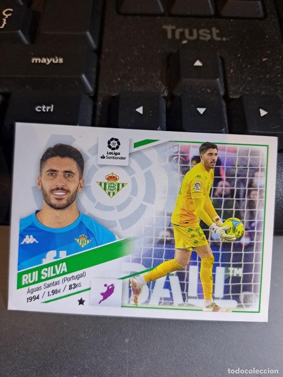 Collectionnisme Cartes &agrave; collectionner anciennes: CROMO RUI SILVA 3 BETIS LIGA 2022 2023 22 23 ESTE PANINI NUNCA PEGADO