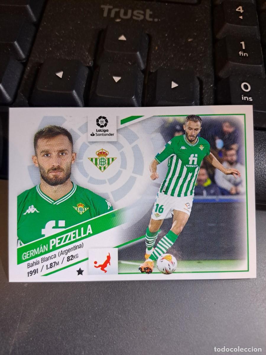 Coleccionismo Cromos antiguos: CROMO PEZZELLA 9 BETIS LIGA 2022 2023 22 23 ESTE PANINI NUNCA PEGADO