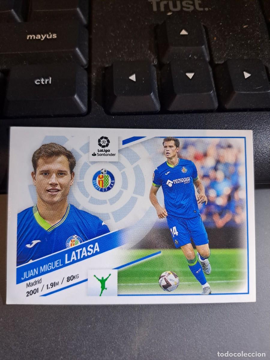 Coleccionismo Cromos antiguos: CROMO LATASA 17 GETAFE LIGA 2022 2023 22 23 ESTE PANINI NUNCA PEGADO