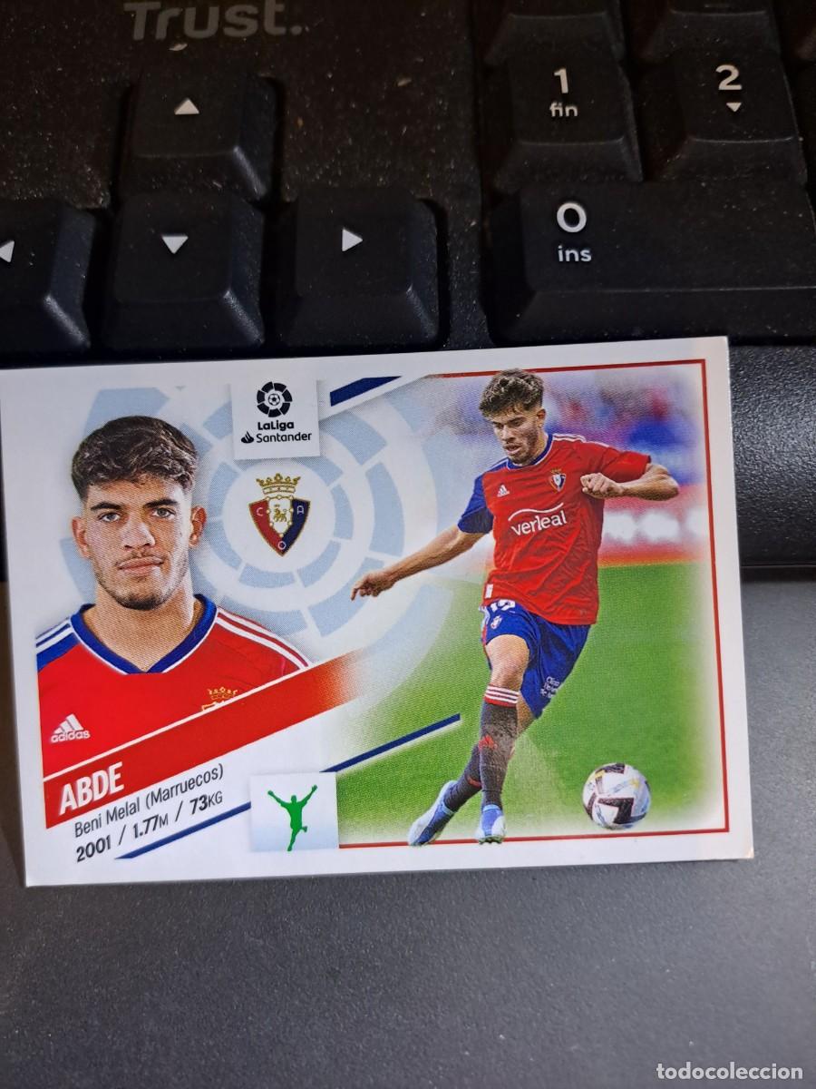 Coleccionismo Cromos antiguos: CROMO ABDE FICHAJE 49 ULTIMOS FICHAJES 49 OSASUNA LIGA 2022 2023 22 23 ESTE PANINI NUNCA PEGADO