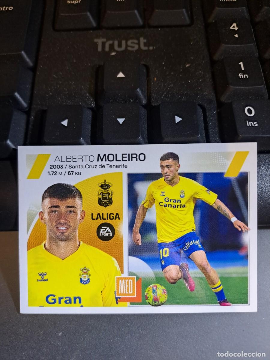 Coleccionismo Cromos antiguos: CROMO MOLEIRO 14 CADIZ LIGA 2023 2024 23 24 ESTE PANINI NUNCA PEGADO