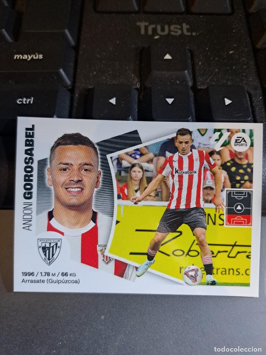 Coleccionismo Cromos antiguos: CROMO GOROSABEL FICHAJE 18 ULTIMOS FICHAJES 18 ATHLETIC CLUB DE BILBAO 2024 2025 24 25 ESTE PANINI